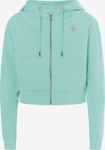 MYMO Sweat jacket 'Biany' in Blue: front