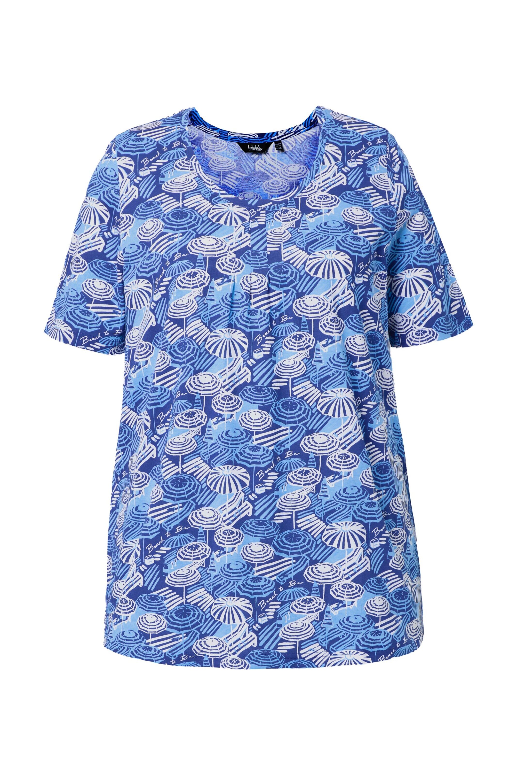 Ulla Popken Shirt in Blau: Vorderseite