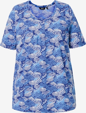 Ulla Popken Shirt in Blau: Vorderseite