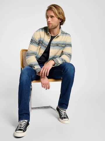 Regular Jeans de la Lee pe albastru