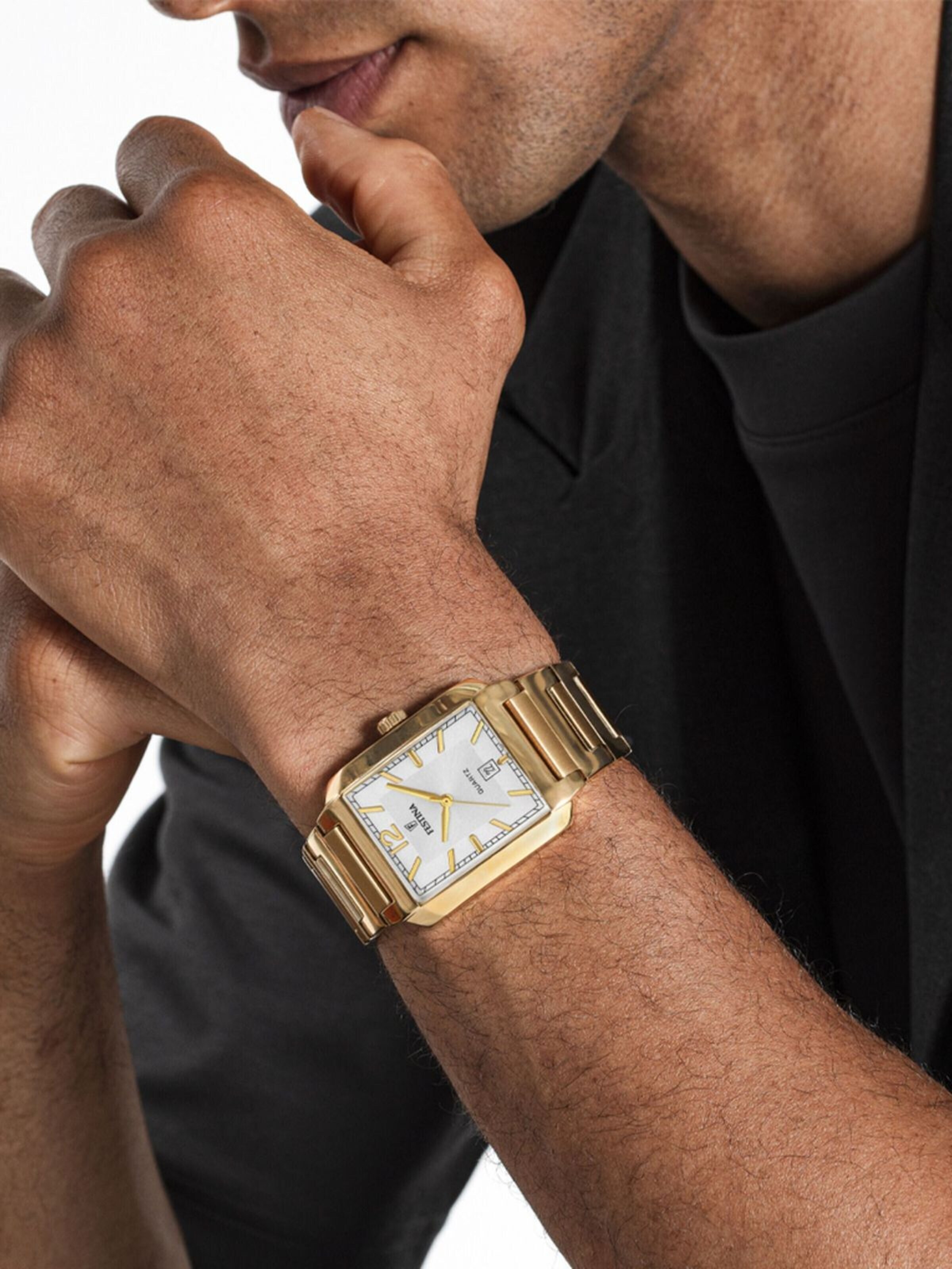 FESTINA Analoguhr‌‌‌ in Silber: Vorderseite