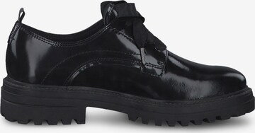 TAMARIS Обувки с връзки в черно