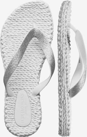 ILSE JACOBSEN T-Bar Sandals 'CHEERFUL12S' in White