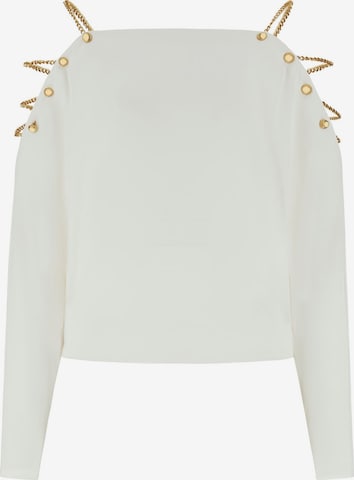 MARCIANO LOS ANGELES Blouse in Beige: front