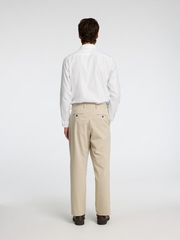 SELECTED HOMME Slim fit Overhemd 'SLHLux' in Wit