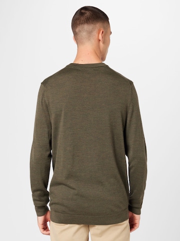 SELECTED HOMME Sweater 'Town' in Brown