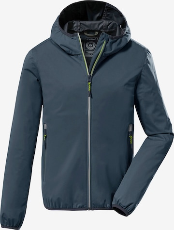 KILLTEC Outdoor jacket in Blue: front