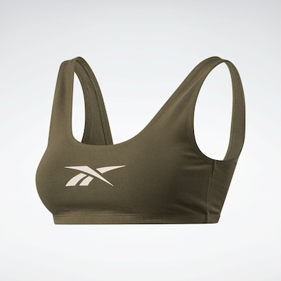 Reebok Classics Bra in Khaki / White, Item view