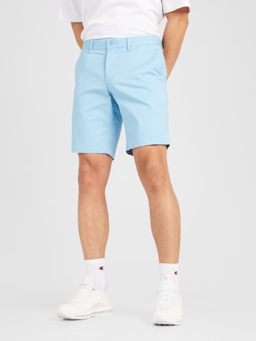 TOMMY HILFIGER Regular Chino 'BROOKLYN 1985' in Blauw: voorkant