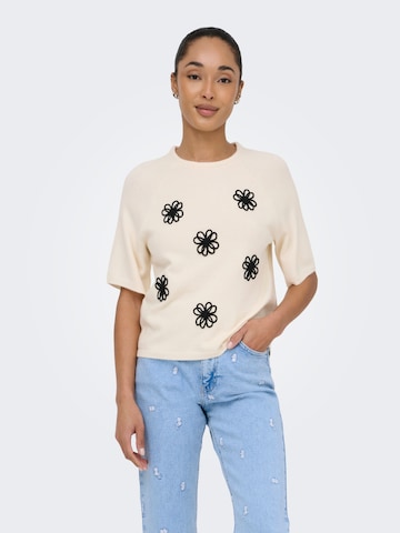 ONLY Sweter 'ONLKatia' w kolorze szary: przód