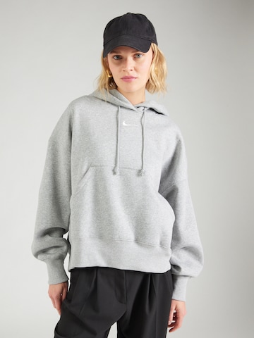 Nike Sportswear Majica 'PHOENIX FLEECE' | siva barva: sprednja stran