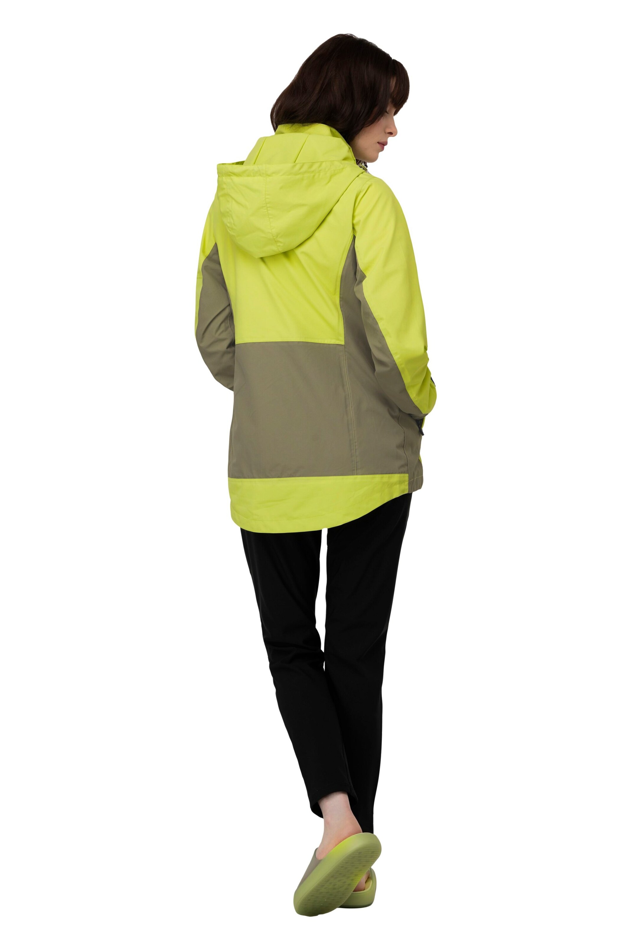 LAURASØN Functionele jas in Groen