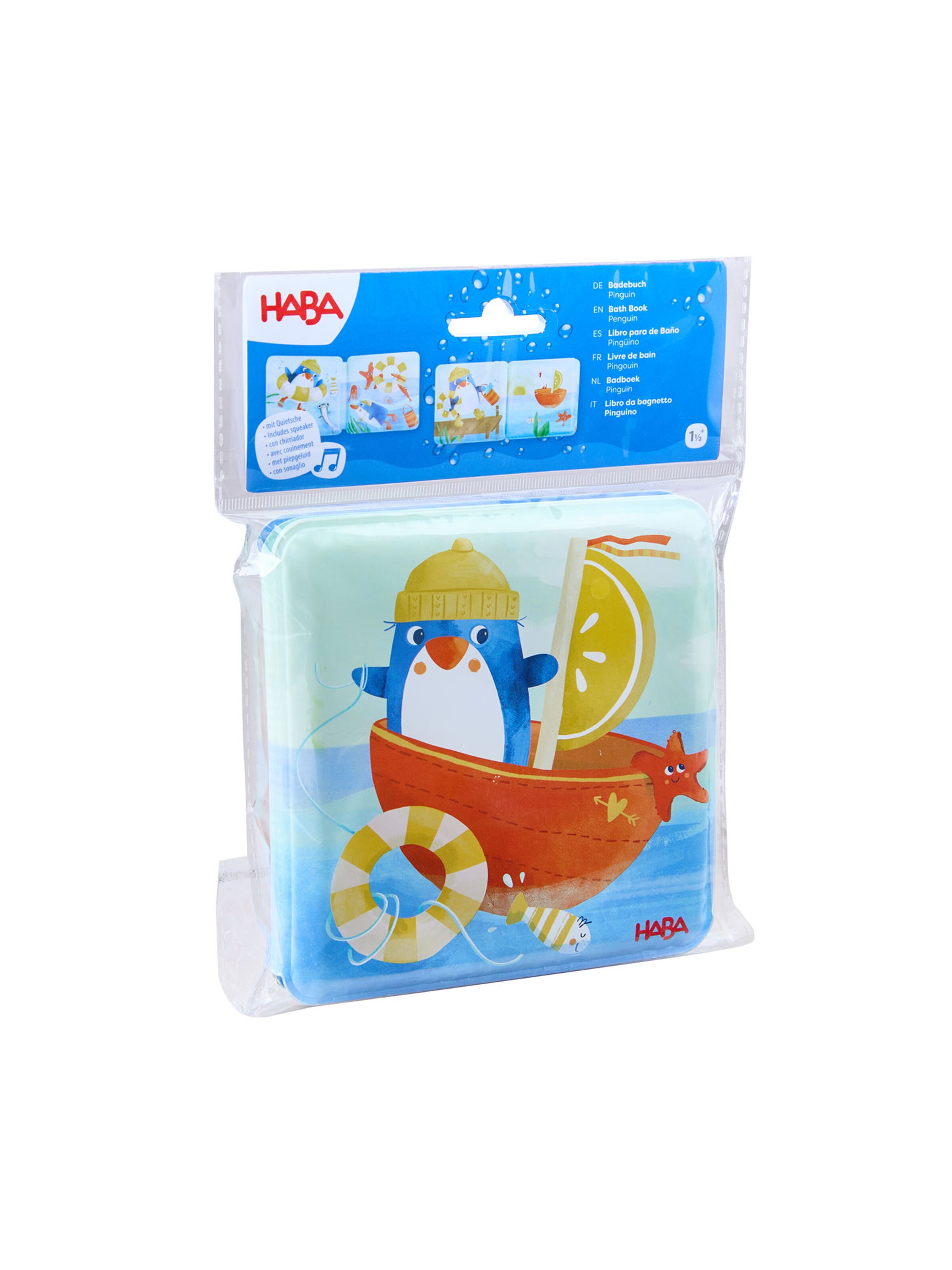 HABA Stoffbuch ' Mini & Maxi Badespaß ' in Mischfarben
