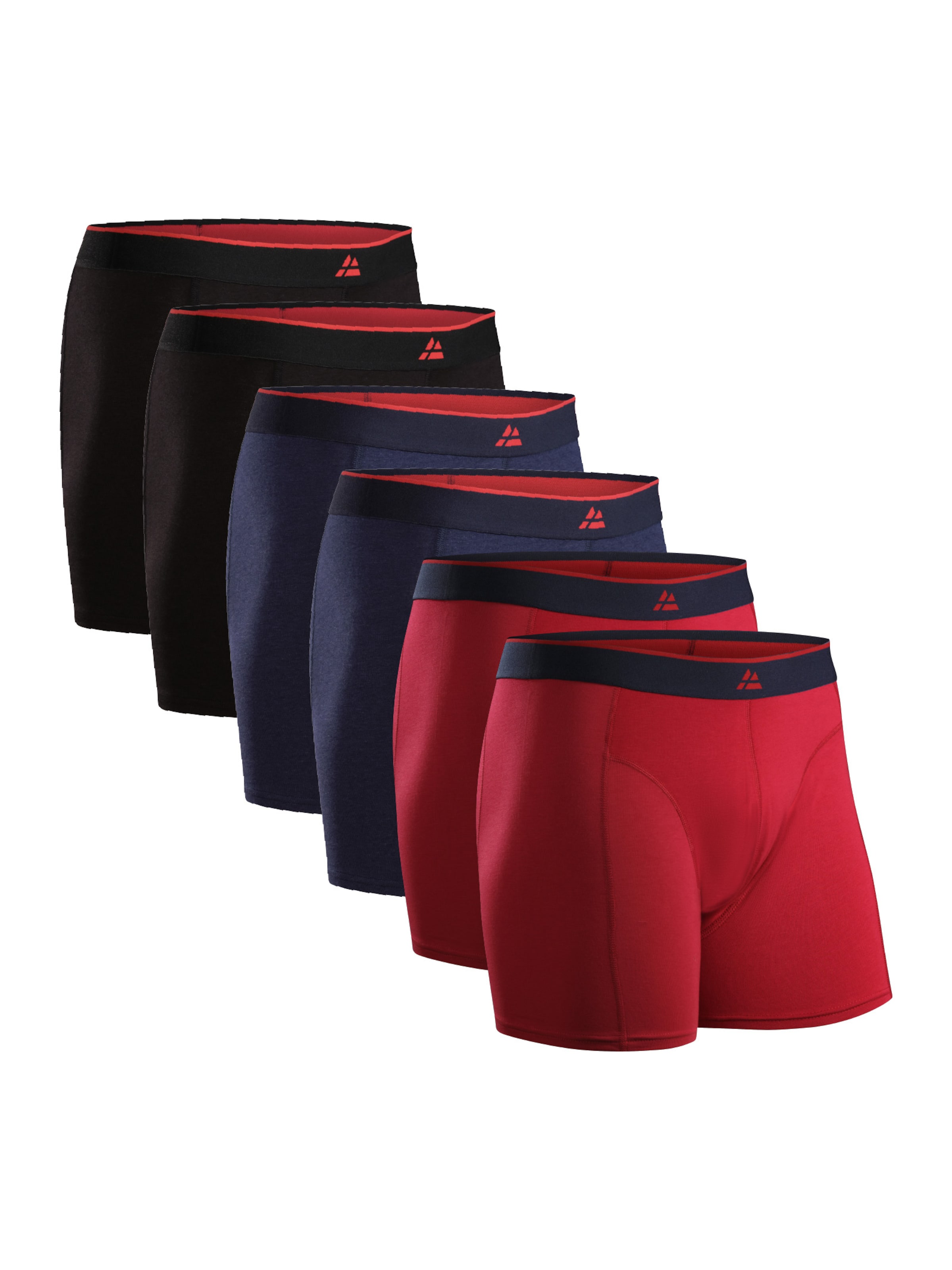 Boxers 'Bamboo' DANISH ENDURANCE en bleu : devant