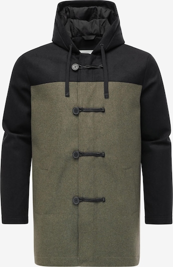 Ragwear Manteau d’hiver 'Dorvan' en olive / noir, Vue avec produit