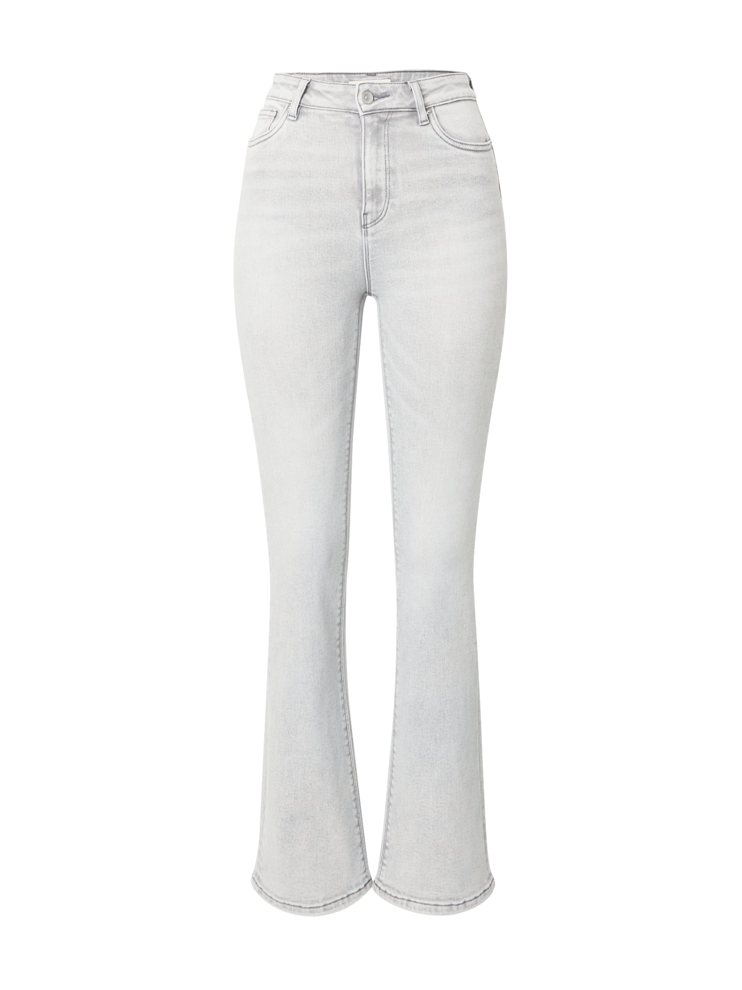 ONLY Flared Jeans 'MILA' in Grau: Vorderseite