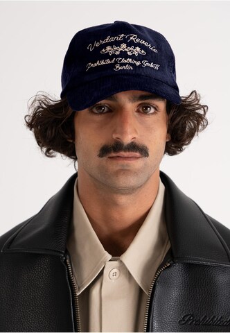 Prohibited Cap 'Verdant Reverie' in Blau: Vorderseite