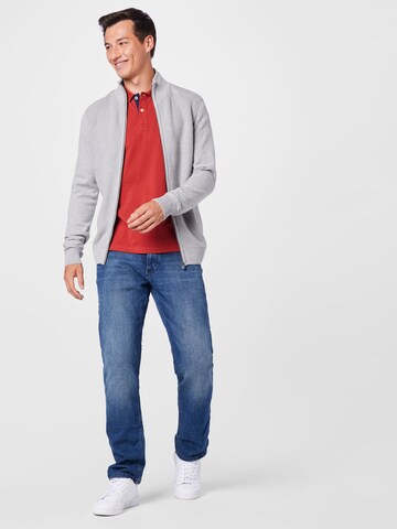 TOM TAILOR Regular fit Shirt in Rood