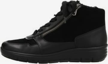 SEMLER Schnürstiefel in Schwarz: Vorderseite