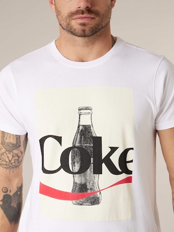 T-Shirt 'Icecold' Deeluxe en blanc