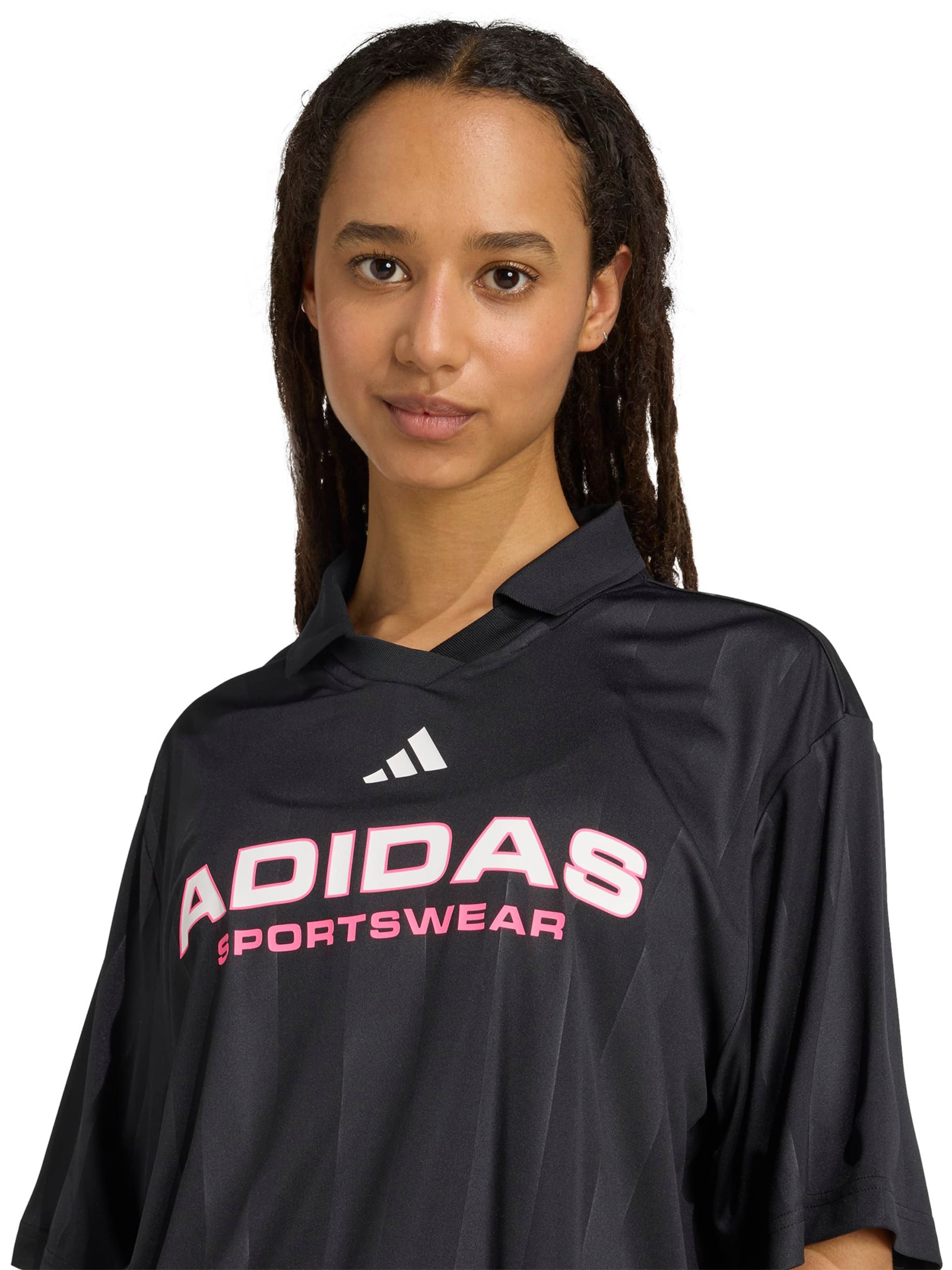 T-shirt fonctionnel 'TIRO Q4' ADIDAS SPORTSWEAR en noir