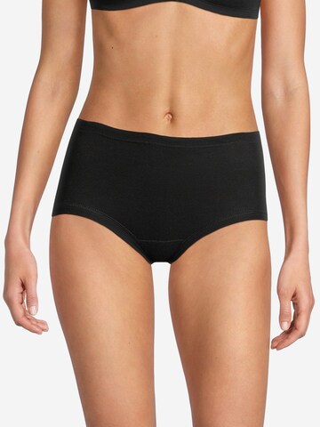 CON-TA Slip 'Feinripp' in Black