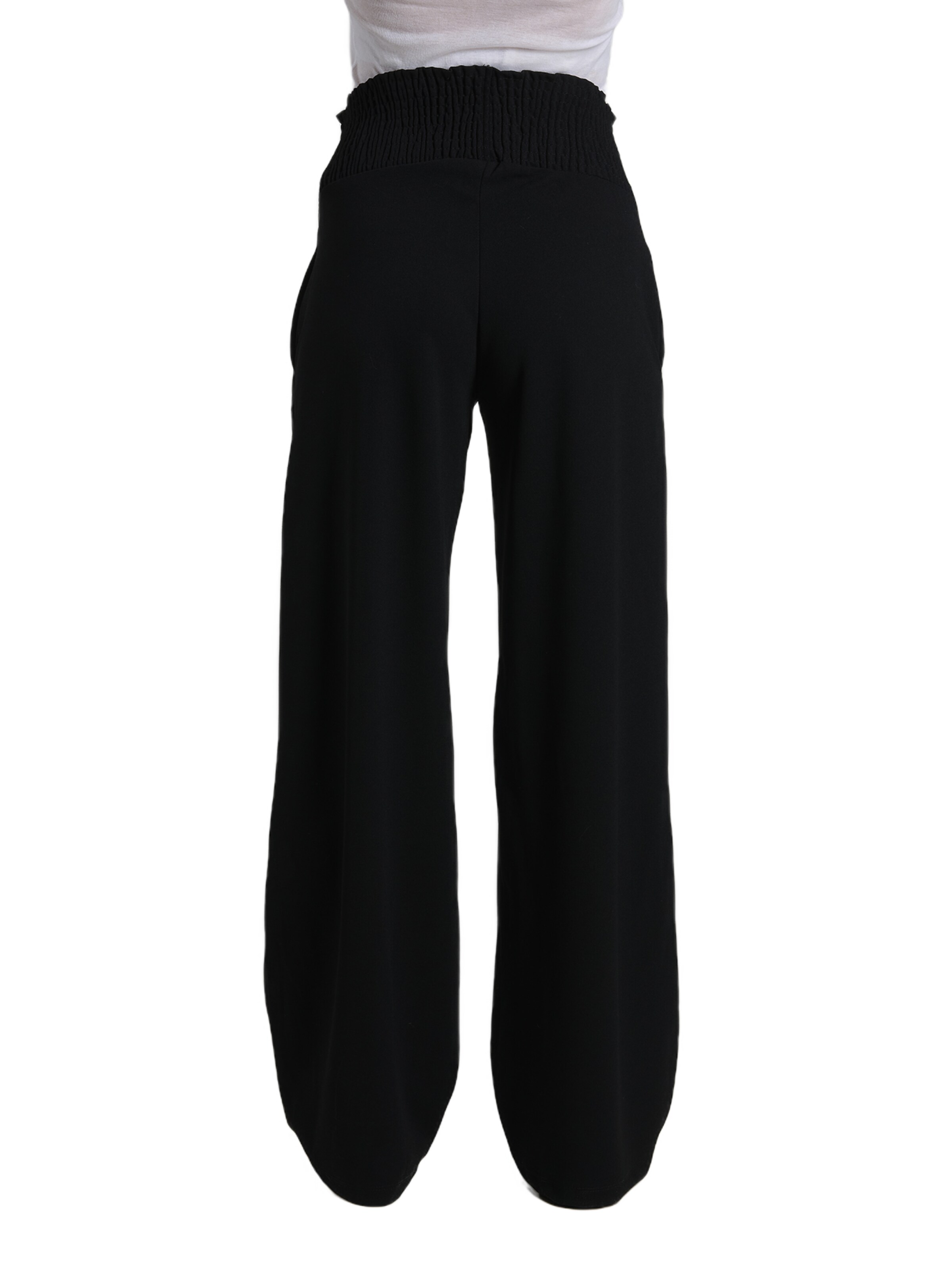 Wide Leg Pantalon LYN MAMA en noir