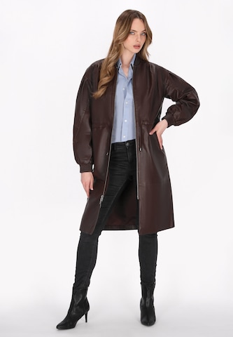 Manteau mi-saison DreiMaster Vintage en marron
