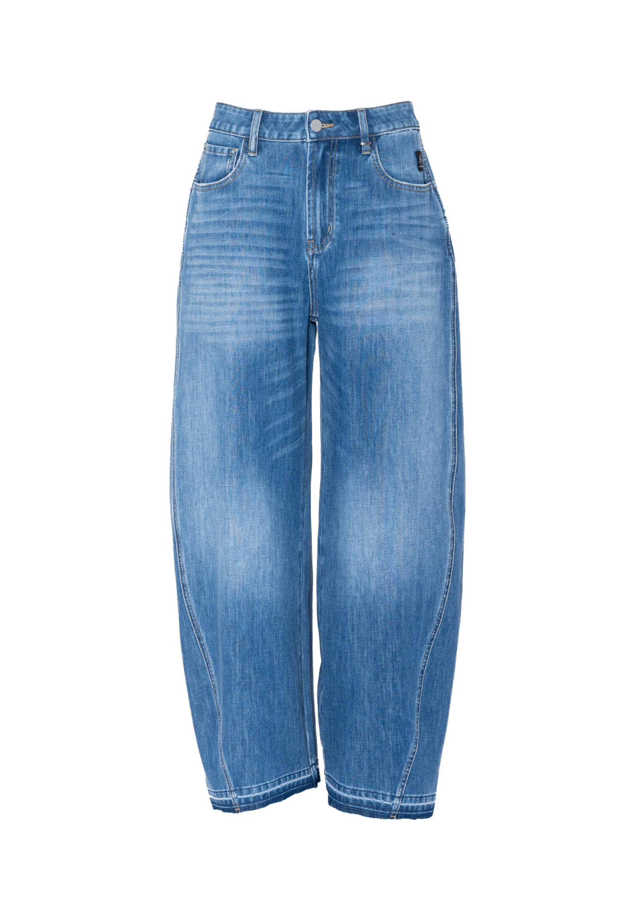 Barrel Jeans 'Noralie' di Elias Rumelis in blu: frontale