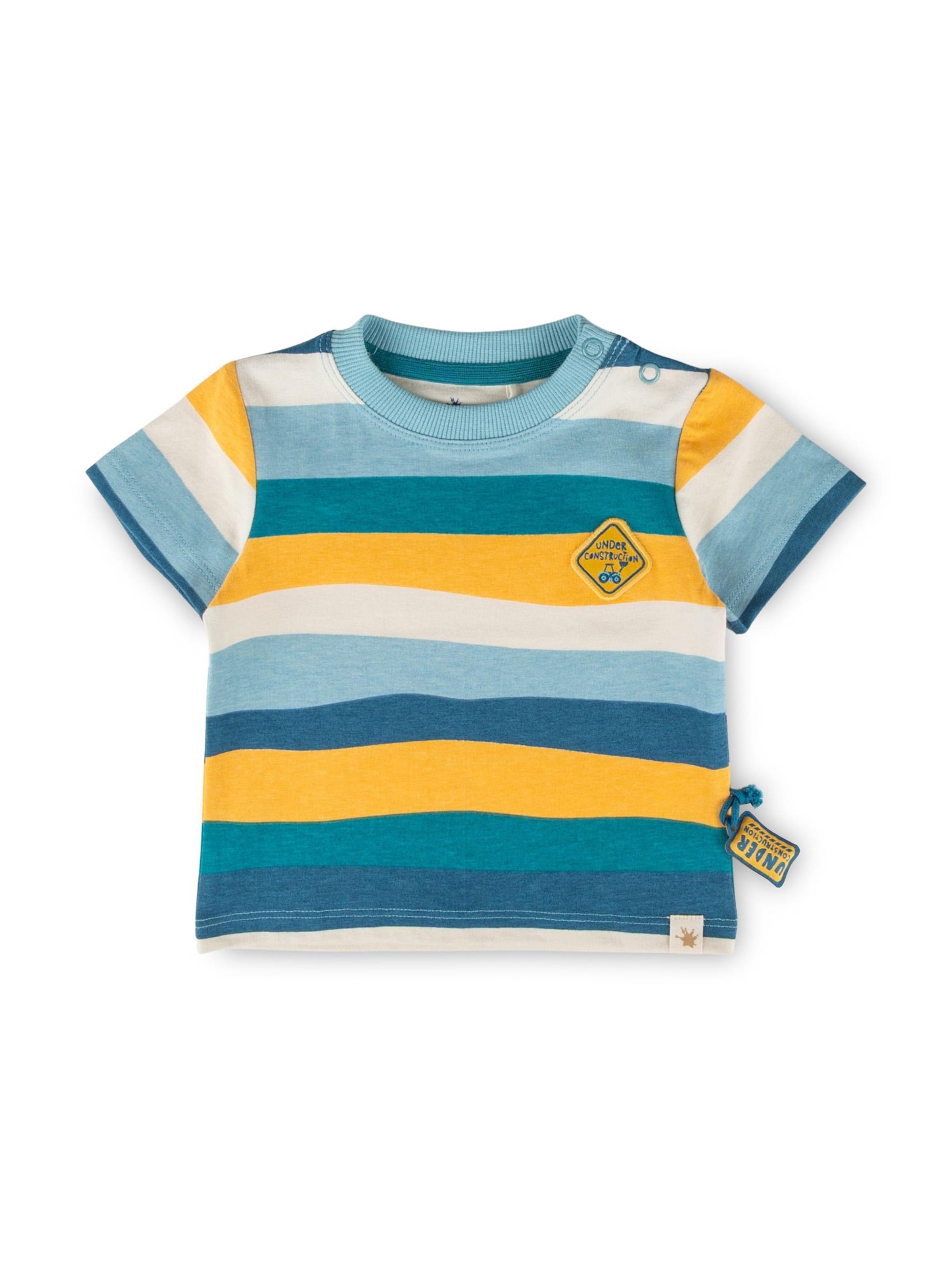 SIGIKID Shirt 'T-Shirt Blue & Bright' in Mixed colors: front