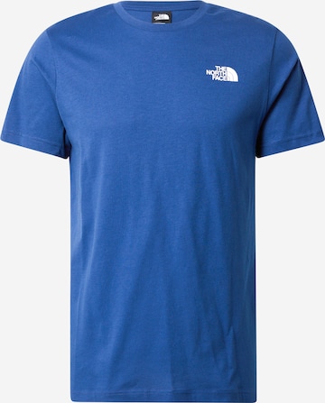 Maglietta 'Redbox Celebration' di THE NORTH FACE in blu: frontale