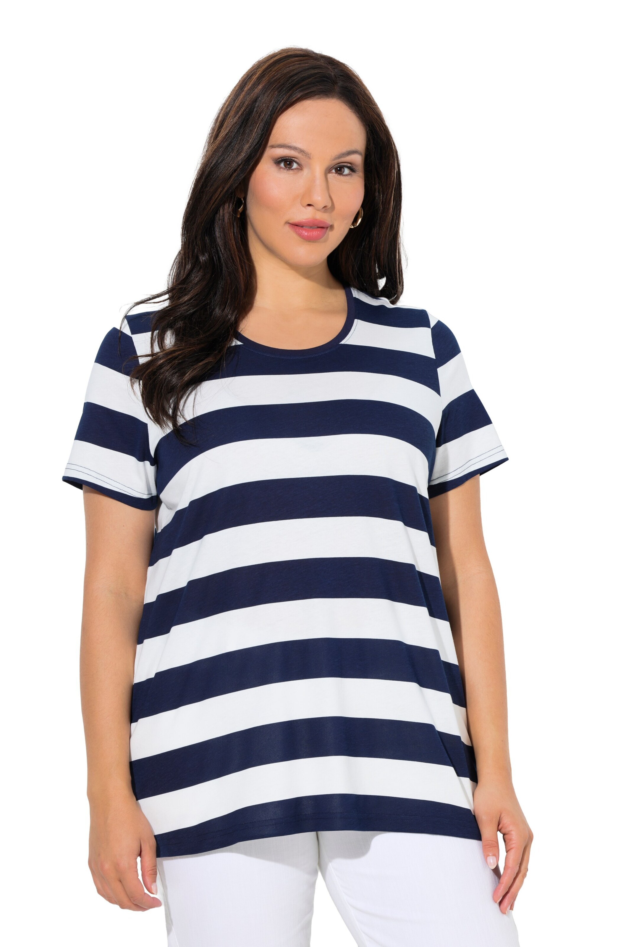 Ulla Popken T-Shirt in Blau: Vorderseite