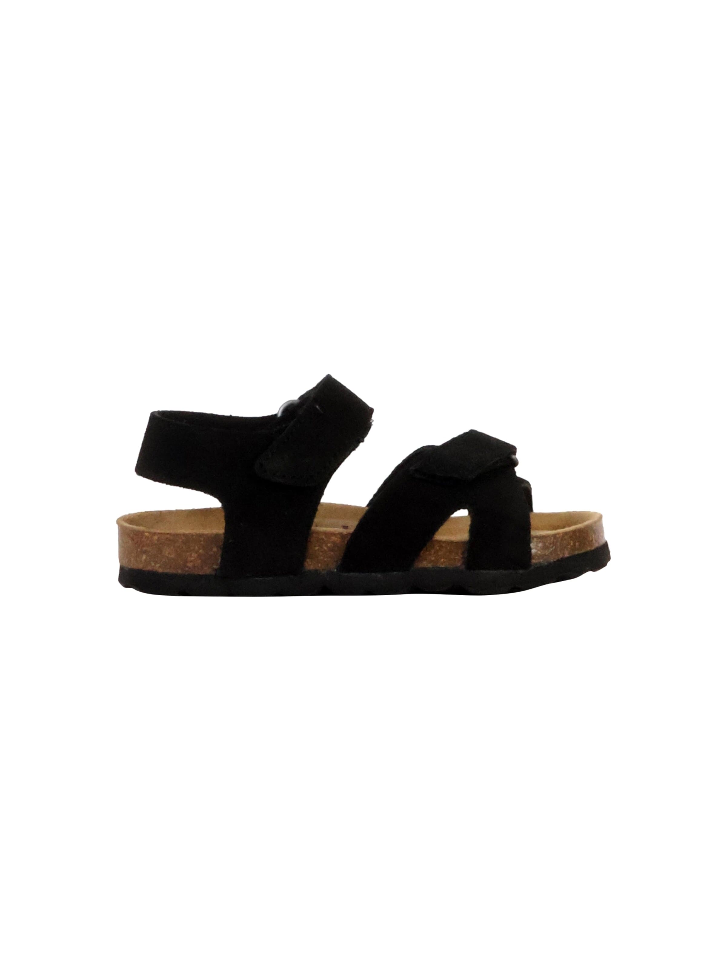 Chaussure basse 'Orion Scratch Leder-Pantoletten für Kinder' The Divine Factory en noir