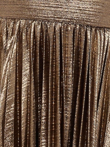 GODDIVA Festkjole i bronze