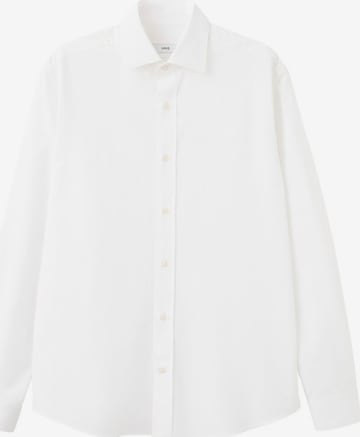 MANGO MAN Slim Fit Hemd 'Perseo' in Weiß: Vorderseite