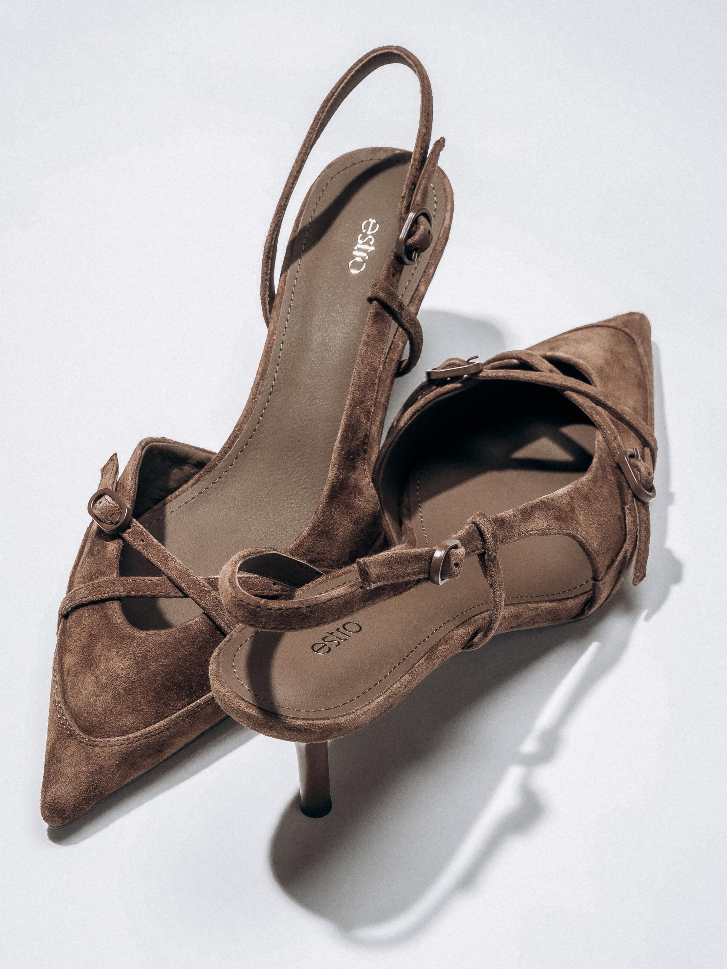 Estro Pumps '24022-1717' i brun