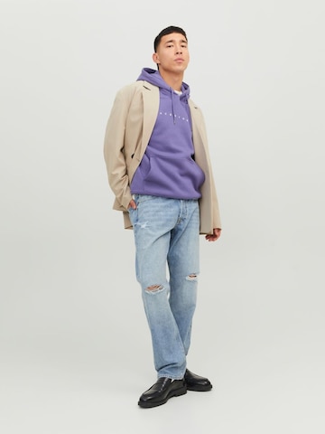 JACK & JONES Sweatshirt 'Star' in Purple