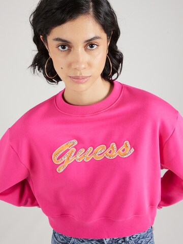 GUESS Sweatshirt in Pink