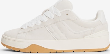 Baskets basses Tommy Jeans en blanc : devant