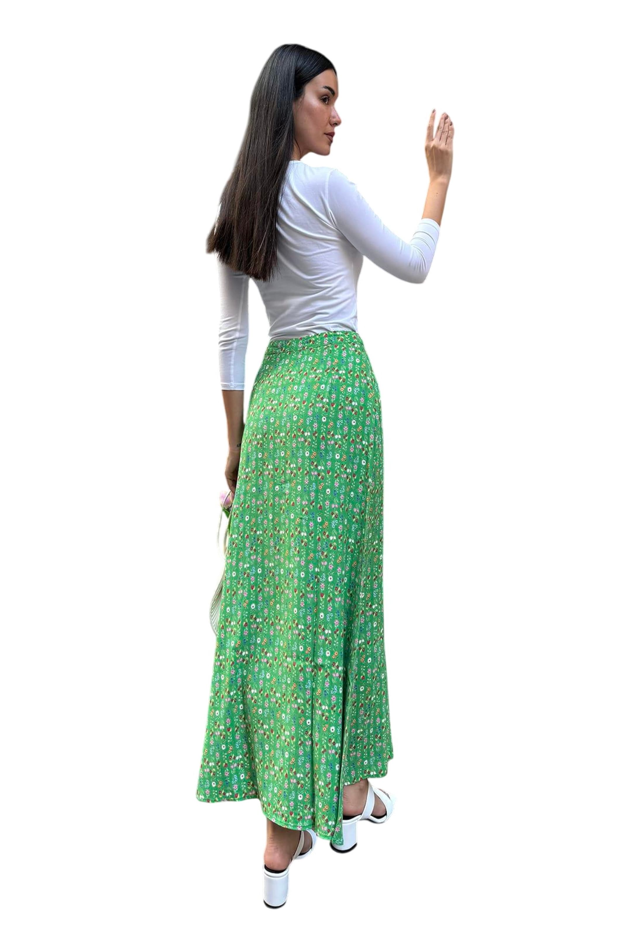 For You Moda Rock in Grün: Vorderseite