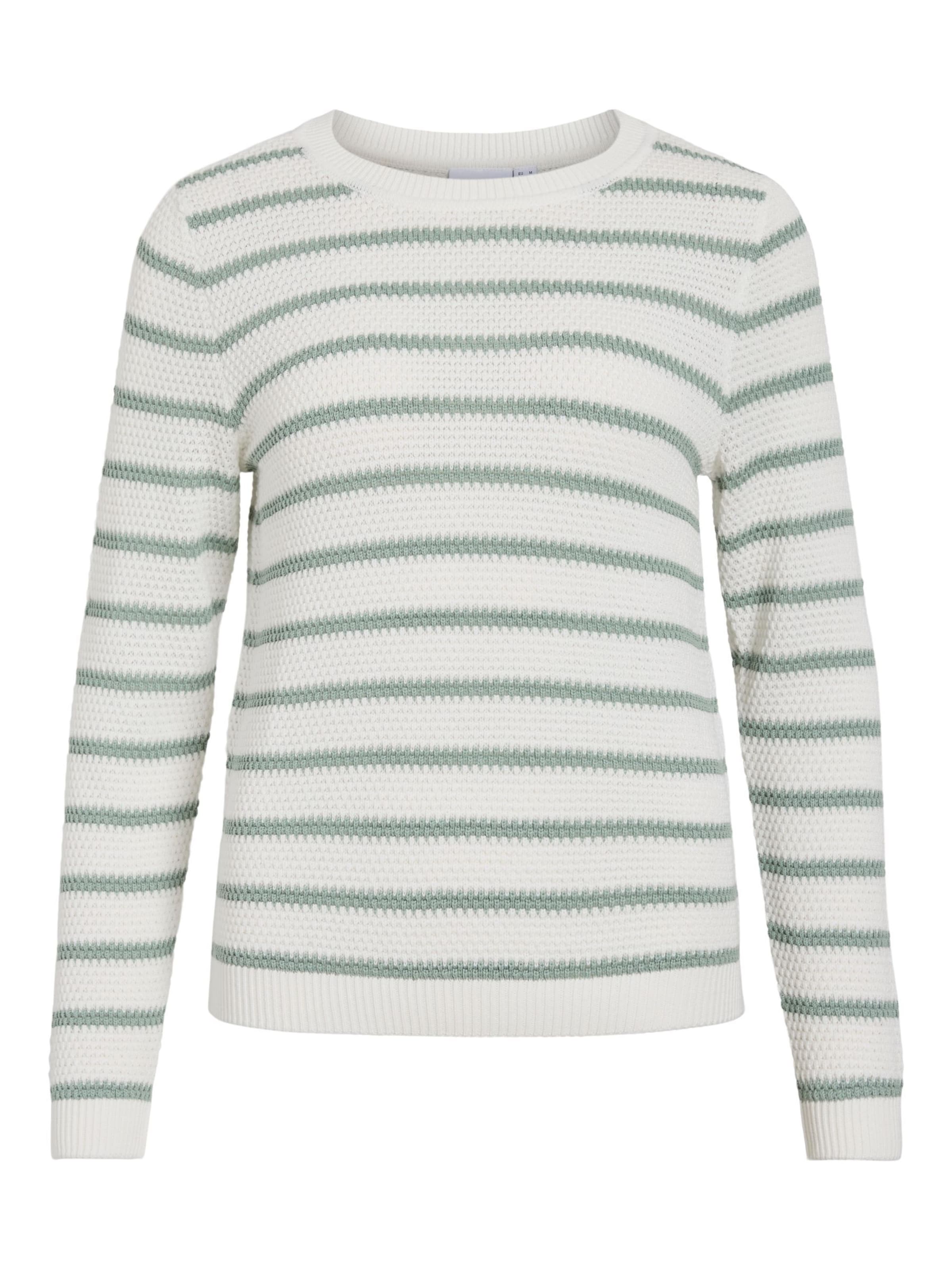 VILA Pullover 'VIDalo' in Weiß: Vorderseite