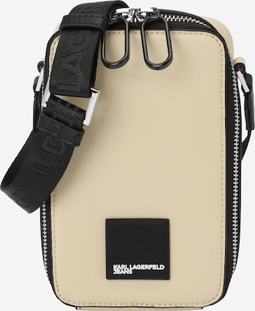 KARL LAGERFELD JEANSTorba preko ramena - bež boja: prednji dio
