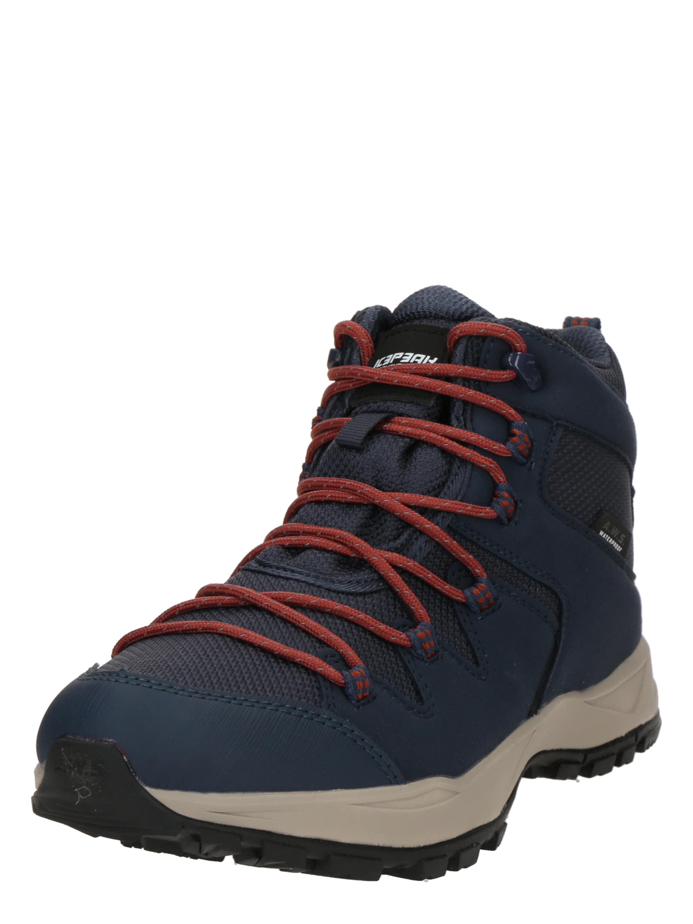ICEPEAK Boots 'Ansio' in Blauw: voorkant