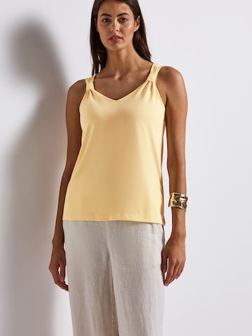 STREET ONE Top in Yellow: front