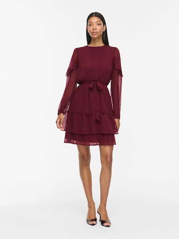 VILA Jurk 'VIElly' in Rood: voorkant
