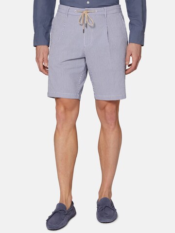 Boggi Milano Regular Shorts in Blau: predná strana