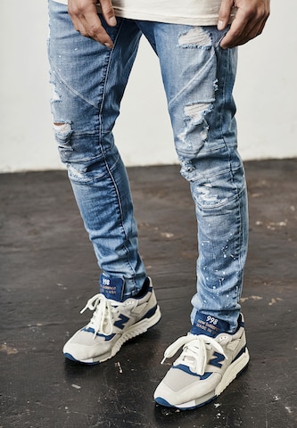 Cayler & Sons Slim fit Jeans in Blue: front