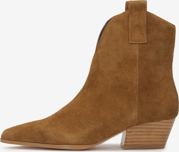 Kazar Ankle Boots in Brown: front