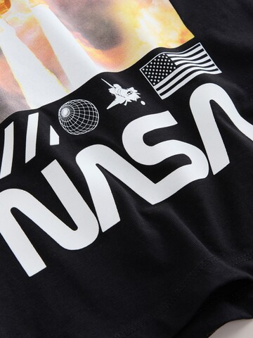 Next - Camiseta 'NASA' en negro