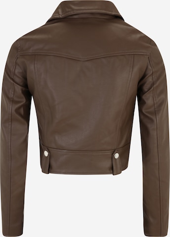 Noisy May Petite Between-Season Jacket 'PAULINA' in Brown